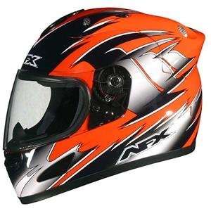  AFX FX 30 Helmet   X Large/Orange Multi Automotive