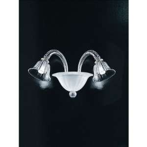  Zaneen Lighting D8 3209 Louvre Wall Sconce, Chrome