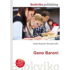  Geno Baroni: Ronald Cohn Jesse Russell: Books