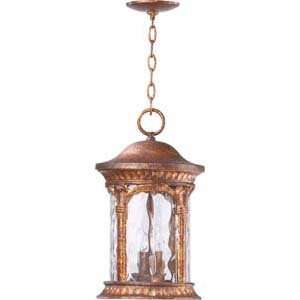 Quorum International 7902 3 63 Riviera Gold Outdoor Hanging Lantern