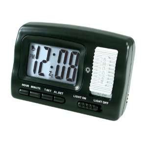   Elgin Travel Alarm Clock w/.7 LCD & Blue Backlight: Everything Else
