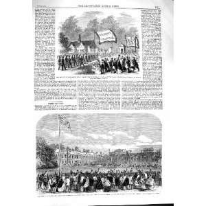 1860 LANCASHIRE RIFLE VOLUNTEERS KNOWSLEY EARL DERBY 