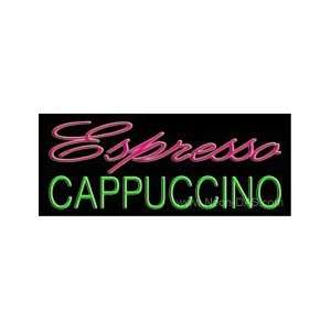  Espresso Cappuccino Outdoor Neon Sign 13 x 32: Home 