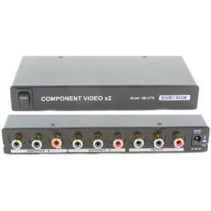   Shinybow Component Video Distribution Amplifier Splitter Electronics