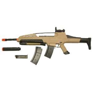 JLS S M8 XM8 Spring Airsoft Rifle Tan:  Sports & Outdoors