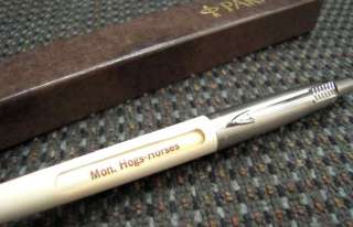 vintage PARKER PEN w/box NEW HOLLAND SALE STABLES penn  