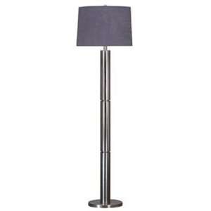  Kenroy Home 33021BNI Shaded Floor Lamp, Brushed Nickel 