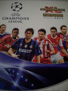 Choose any FULL TEAM SET Panini ADRENALYN XL Champions League 2010/11 