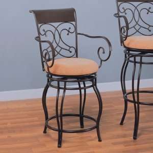  Wildon Home 120020 Belknap Springs 24 Bar Chair with Arms 