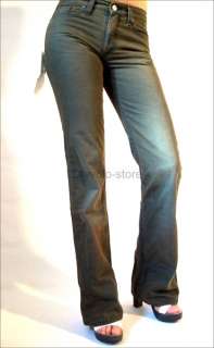 NEU FORNARINA LUXUS Jeans Lederhose FLIRT PETROL CULT  