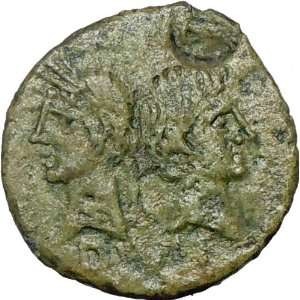  AUGUSTUS & AGRIPPA Best Friend General 20BC Ancient Roman 