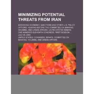  Minimizing potential threats from Iran assessing economic 