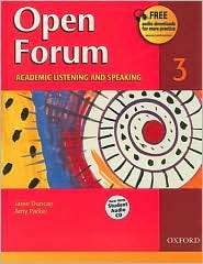 Open Forum Student Book 3 with Audio CD, (0194417859), Janie Duncan 