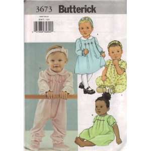  Butterick Pattern #3673 Toddlers Dresses: Everything Else