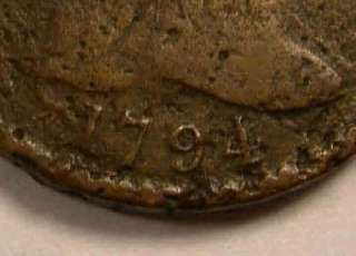 1794 Large Cent S67 R3 Sharp Date   