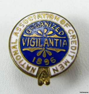 NATIONAL ASSOCIATION CREDIT MEN   Vigilantia PIN  