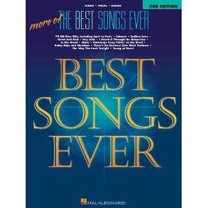  More of the Best Songs Ever   3rd Edition   Piano/Vocal 
