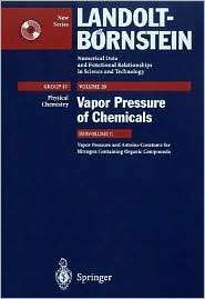 Vapor Pressure and Antoine Constants for Nitrogen Containing Organic 