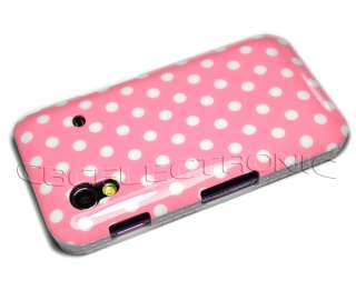 New Pink Dot Gloss hard case back cover for Samsung Galaxy Ace S5830 