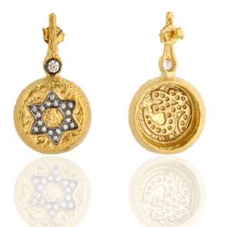 Sterling silver cz jewelry gold filled dangle earring handmade 