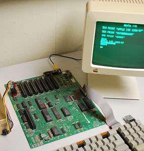 Steve Jobs Apple IIE Motherboard 1986/87 607 0187 J Works  
