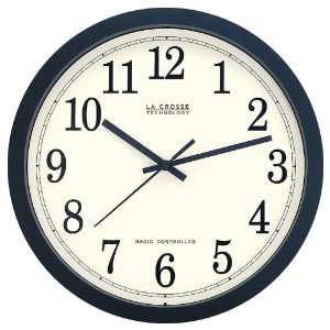   Crosse Technology WT 3121A 12 Inch Atomic Analog Clock: Home & Kitchen