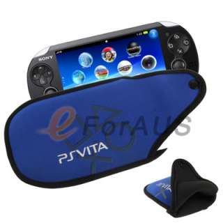 Soft Protective Bag Case with Buttono for PSVita PS Vita PSP 3000 
