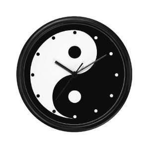  Yin Yang Yin yang Wall Clock by  
