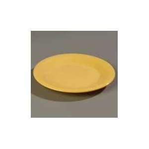   Durus Honey Yellow Wide Rimmed Plate 2 DZ 43012 22: Home & Kitchen