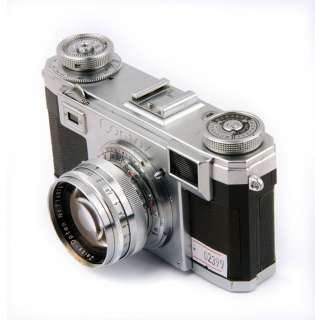   * Zeiss Ikon Contax II Rangefinder + Sonnar 50mm f/1.5 red T 50/F1.5
