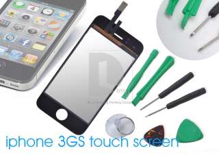 Replaceable LCD Touch Screen Black for iPhone 3GS + 7in1 Opening Tools 