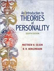 An Introduction to Theories of Personality, (0205798780), Matthew H 