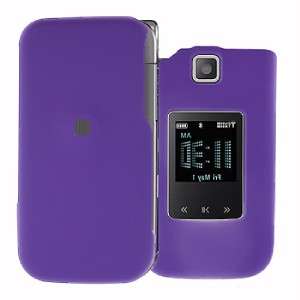 PURPLE Rubberized Phone Case for SAMSUNG ZEAL Covers  