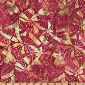   Pinwheels Floral Burgundy Fabric By The Yard: Arts, Crafts & Sewing