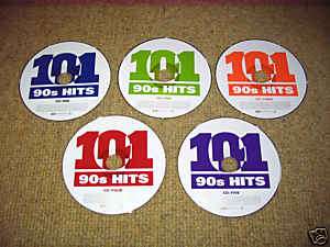 101 90s Hits CD Recent Release Album 5 discs  