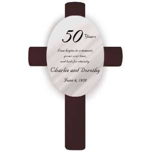   Favors Personalized Anniversary Cross Love 50 Years: Everything Else