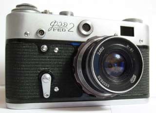 FED 2 body Type G 35mm Camera # 8264654  