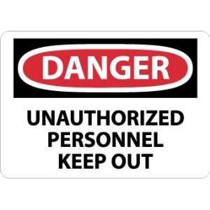  SIGNS UNAUTHORIZED PERSONNEL KEEP O..: Home Improvement