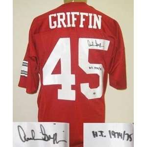  Archie Griffin Signed Ohio State Buckeyes authentic style 