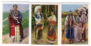 1928 Full Series of AMERICAN INDIAN Cards  