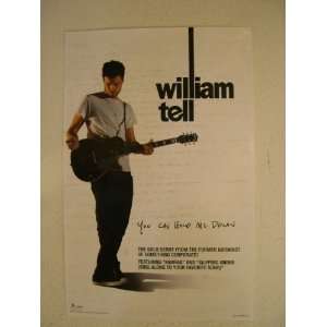  William Tell Poster You Can Hold Me Down 
