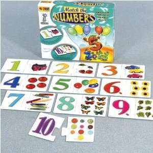  MATCH THE NUMBERS GAME: Toys & Games