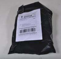 100 10x13 PRIVACY RECYCLE NOT SELF SEAL BLACK POLY MAILERS ENVELOPE 