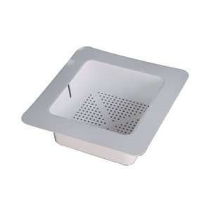   Plastic Drain Basket, With Flange   for 8 1/2Wx8 1/2D Floor Sinks