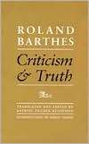   and Truth, (0816616094), Ronald Barthes, Textbooks   