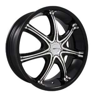  Pinnacle Elite Black Wheel   (22x8 / 5x4.5): Automotive