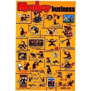  Monkey Business   COLLEGE   PARTY / COLLEGE POSTERS   24 X 