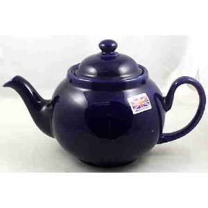  Brown Betty 6 Cup Teapot   Cobalt Blue 