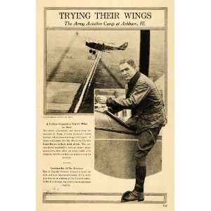  1917 Print Army Aviation Camp Ashburn IL Louis Gertson 