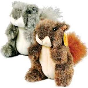   Plush Squirrel, 6.5 inch (1 pc in Assorted Color)